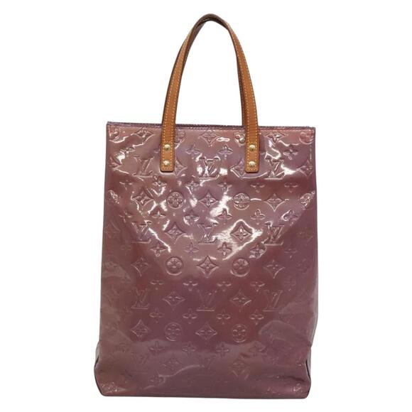 LOUIS VUITTON Monogram Vernis Reade MM Hand Bag Viole M91087 - Picture 13 of 16